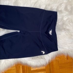 Navy blue work out tights
